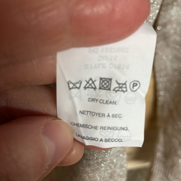 J.Crew Size M Tan and Cream Color Button-Up Lightweight Cardigan With Sh… - Picture 8 of 9